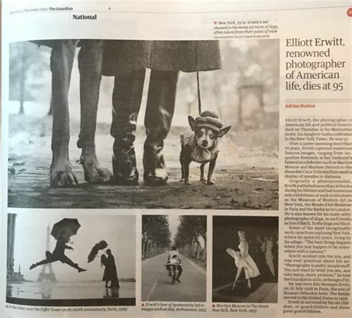 Legendary Photographer, Elliott Erwitt Dies At Age 95
